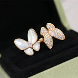 Butterfly Ring In 18k gold plated