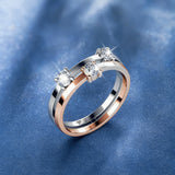 Swarovski Trio Ring
