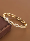 N Cubic zirconia Bracelet