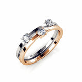 Swarovski Trio Ring