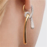 Cubic Zirconia Drop Earrings