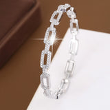 N Cubic zirconia Bracelet