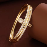 P Bracelet In Gold Plated