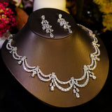 layers Necklace And Earrings Set