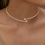 Heart Collar Choker Necklace