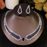 Bridal C  Necklace And Earrings Set