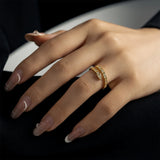 Snake Ring In  Sterling Silver  (Resizable)