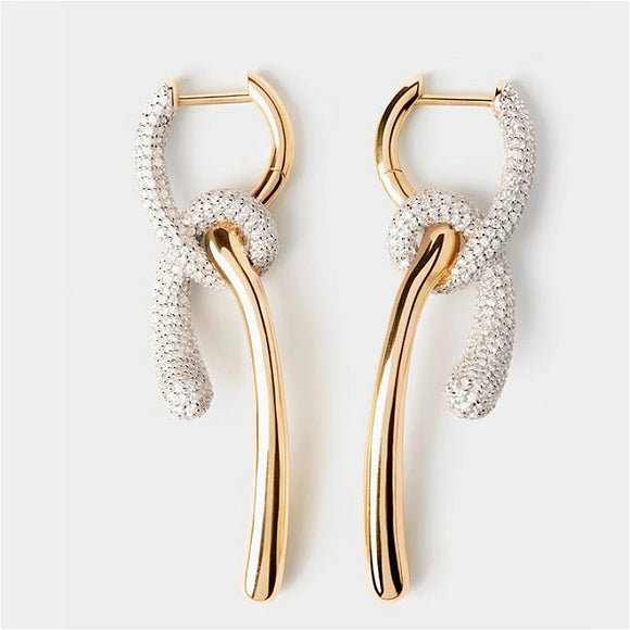 Cubic Zirconia Drop Earrings