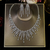 Leaf  Necklace & Earnings Set