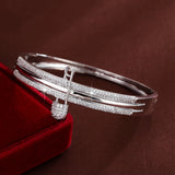 P Bracelet In Gold Plated