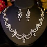 layers Necklace And Earrings Set