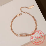 Chains Bracelet In  18K Gold Plated