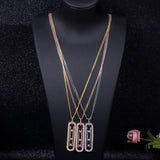 Full Cubic Zircon  Necklace