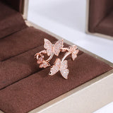 Butterfly Ring In Sterling Silver