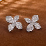 Flower Necklace Earring  Set