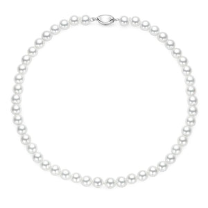 Fresh Water Pearl Necklaces In Sterling Silver