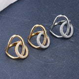 Cubic Zirconia Line Ring
