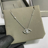 Lucky Eye Necklace In Sterling Silver