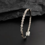 N Bracelet In Gold Plated