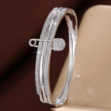 P Bracelet In Gold Plated