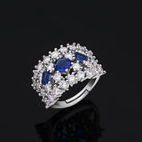 Bridal Necklace Earring Bracelet Ring Jewelry Sets