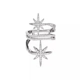 Cubic Zirconia Ring In Sterling Silver