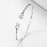 Cubic Zirconia Cuff Bracelets