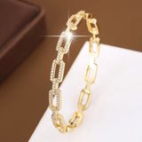 N Cubic zirconia Bracelet