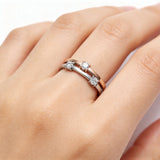 Swarovski Trio Ring