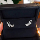 Butterfly Earrings In Sterling Silver