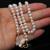 B Freshwater Pearl Necklaces