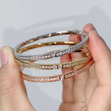Bangle In Sterling Silver