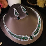 Bridal C  Necklace And Earrings Set