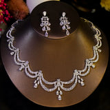 layers Necklace And Earrings Set