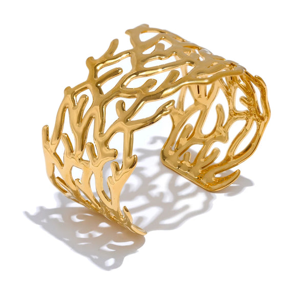 Wide Cuff  Bracelet