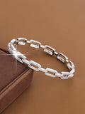 N Cubic zirconia Bracelet