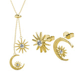 Swarovski Necklace&Earrings Set