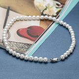 Fresh Water Pearl Necklaces In Sterling Silver