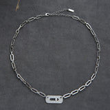 Link Chain Choker Necklace 1