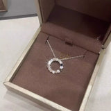 Pendant Necklace In  Sterling Silver