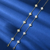 Moissanite Sets In 18k Gold Plated