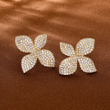 Flower Necklace Earring  Set