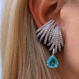 Cubic Zircon Earrings
