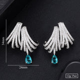 Cubic Zircon Earrings