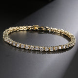 Tennis Bracelet In Sterling Silver